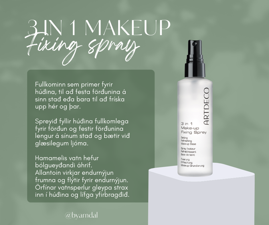 3 in 1 Make-up Fixing Spray