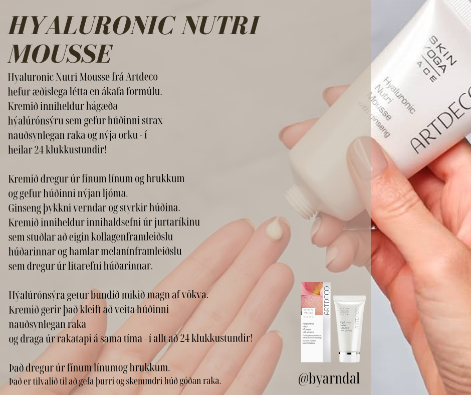 HYALURONIC NUTRI MOUSSE WITH GINSENG