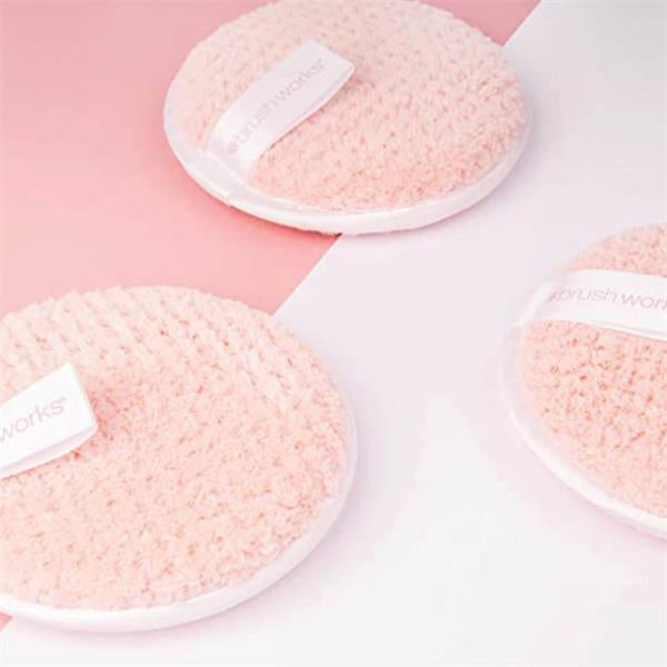 BRUSH WORKS REUSABLE MAKEUP REMOVER PADS 3 STK