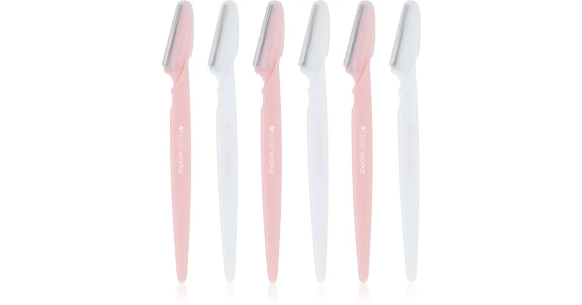 BRUSH WORKS - ANGLED DERMAPLANERS 6STK